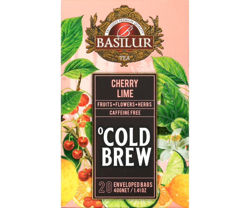 Cold Brew Cherry Lime - 20 Enveloped Tea Sachets