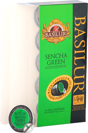 Tea Capsules - Sencha Green Tea (10 Capsules)