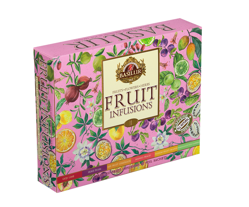 Caffeine-free Fruit Infusions Assorted Gift Collection Volume II - 60 Enveloped Sachets