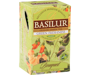 Bouquet Green Freshness Mint Green Tea - 25 Enveloped Tea Sachets