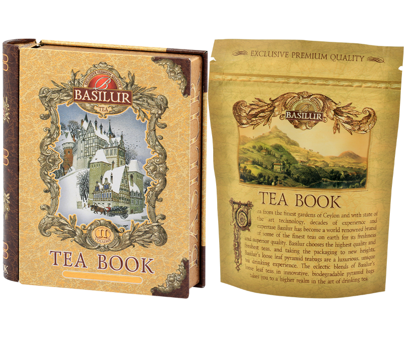 Miniature Tea Book Volume II - 5 Pyramid Tea Bags