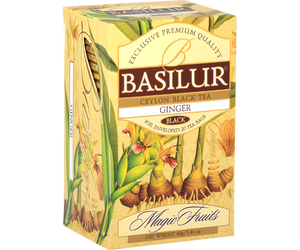 Magic Fruits Ginger Black Tea - 25 Enveloped Tea Sachets