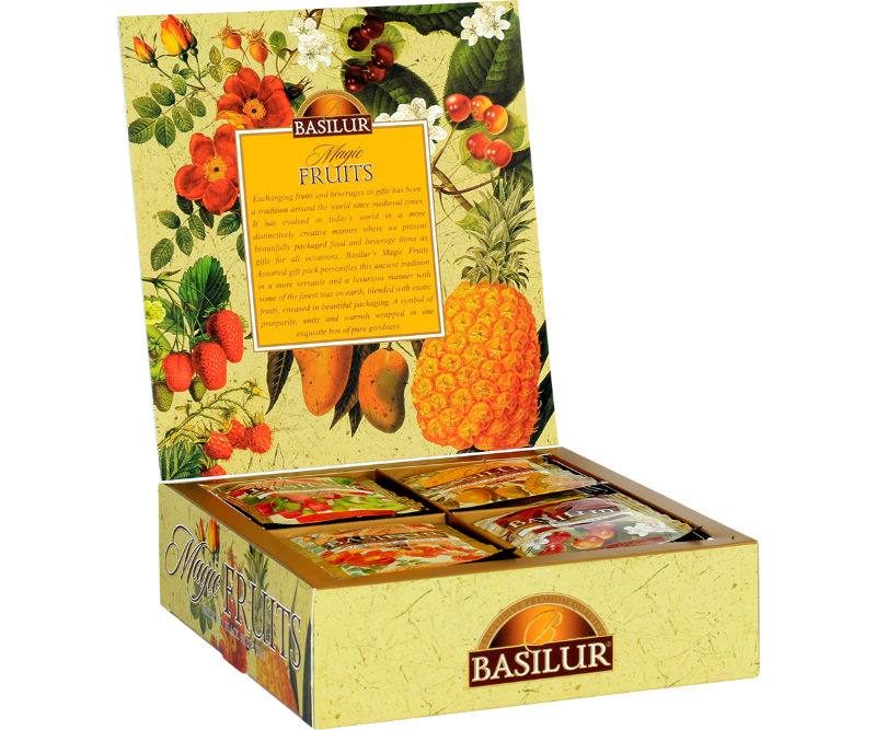 Magic Fruits Assorted Gift Box - 40 Enveloped Tea Sachets