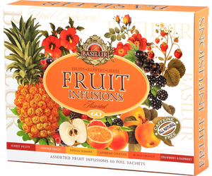 Caffeine-free Fruit Infusions Assorted Gift Collection - 60 Enveloped Sachets