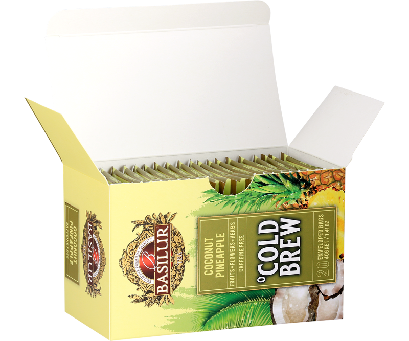 Cold Brew Coconut Pineapple - 20 Enveloped Tea Sachets