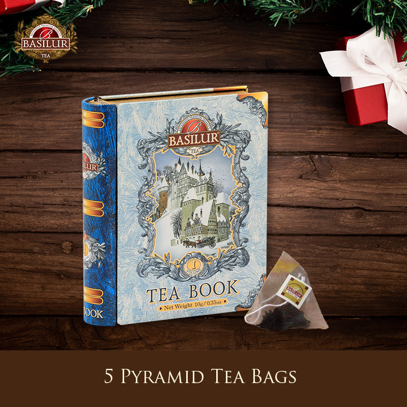 Miniature Tea Book Volume I - 5 Pyramid Tea Bags