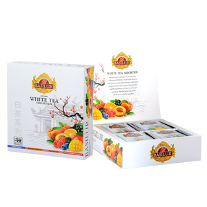 Ceylon White Tea Assorted Gift Box - 40 Enveloped Tea Sachets